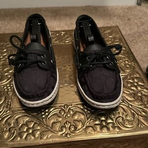 Coach Black tennis shoes